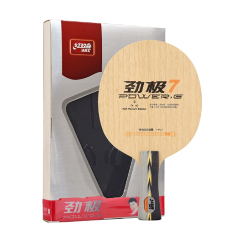 DHS PG7 tafeltennisblad, gemaa - Table Tennis Racket recensie en prijs