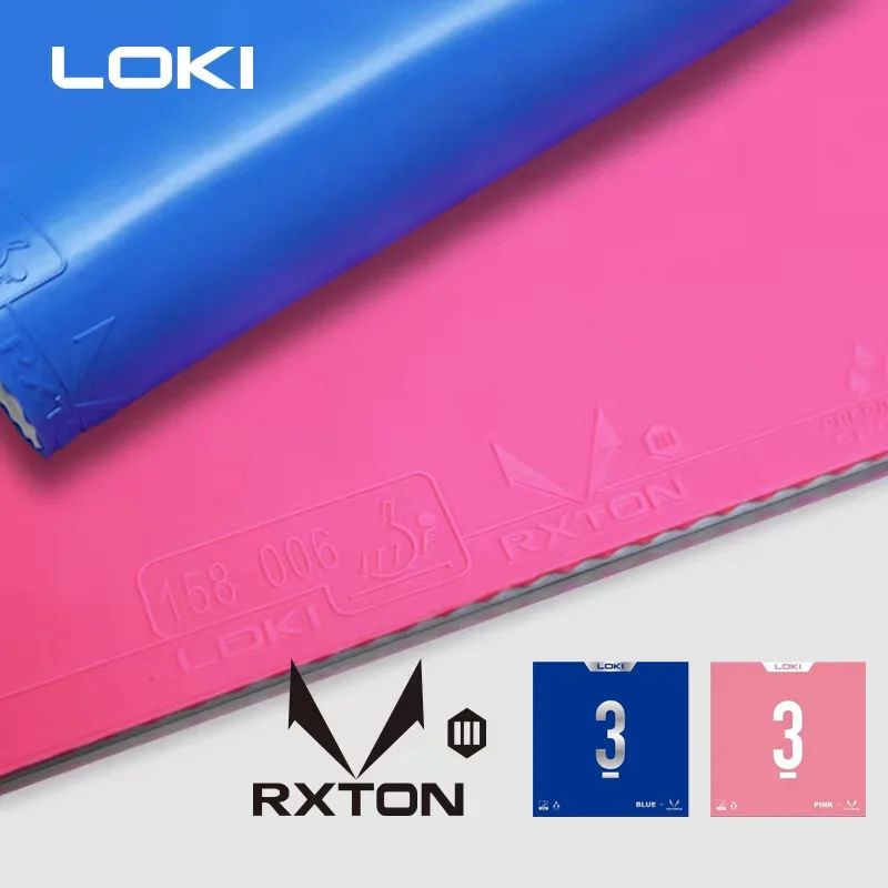 Origineel LOKI RXTON 1&3 blauw - Table Tennis Loki recensie en prijs